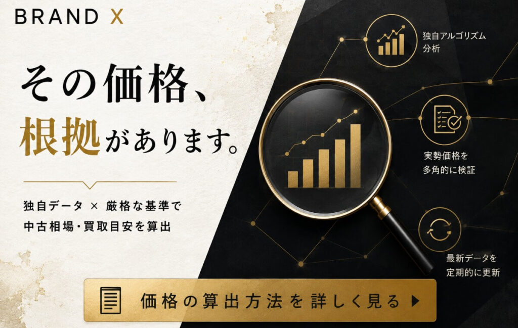 中古相場・買取目安の算出方法